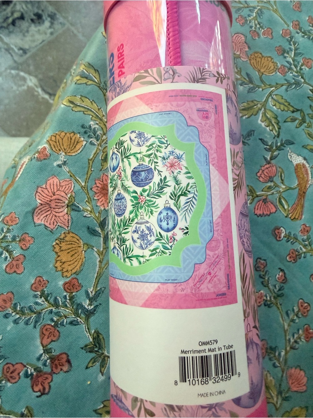 Oh My Mahjong NWT Merriment instrumental Mahjong Mat. Never opened neoprene.